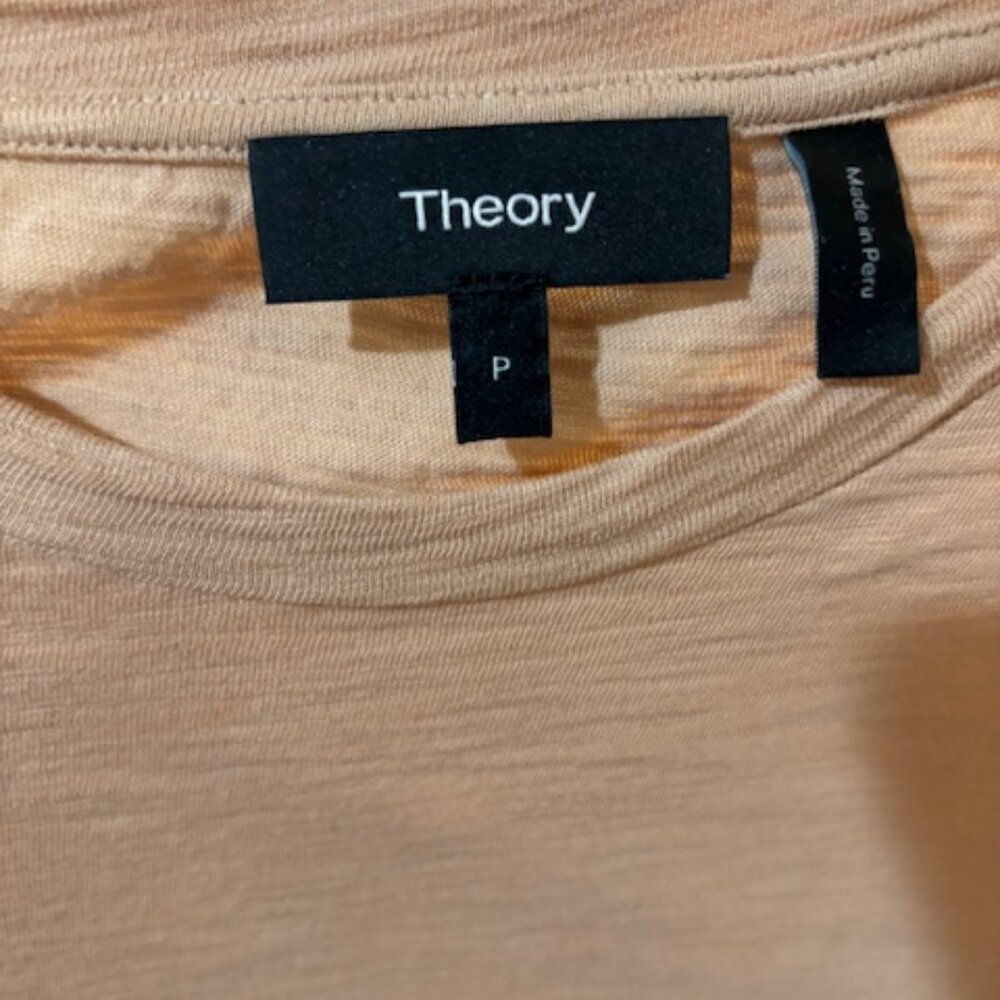 Theory camel t-shirt